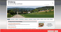 Desktop Screenshot of dilsberg.de