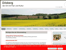 Tablet Screenshot of dilsberg.de